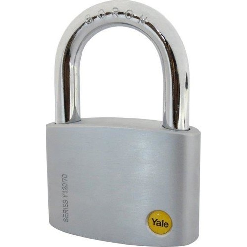 Yale 60mm Krom Kaplamalı Sertleştirilmiş Pirinç Asma Kilit
