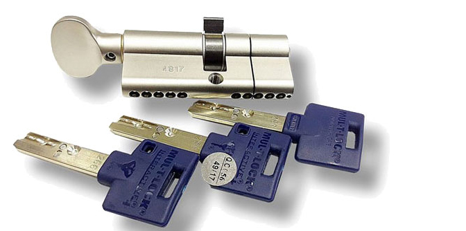 Mul-T-Lock 71 mm Interactive+ Barel Mandallı - Kgb - Saten